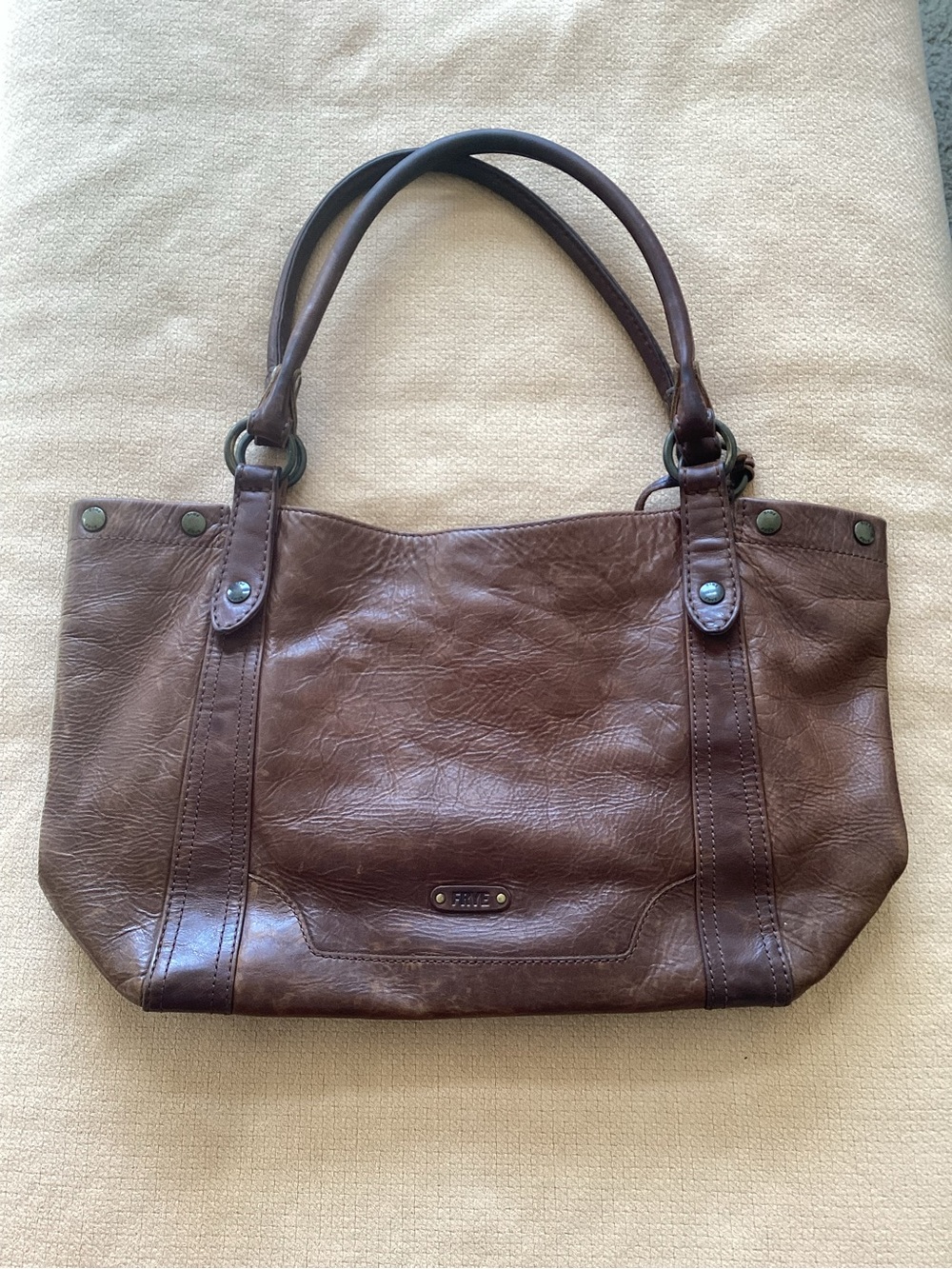 Frye Melissa Brown Leather Bag